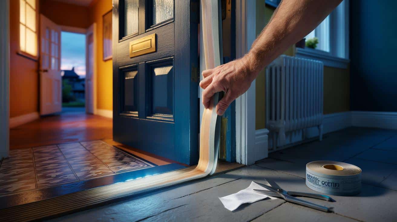 The '5-Minute Door Seal': The £2 hardware hack that's saving households £40 a month on heating right now